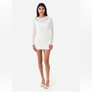 Simkhai MCCALL CROCHET MINI DRESS